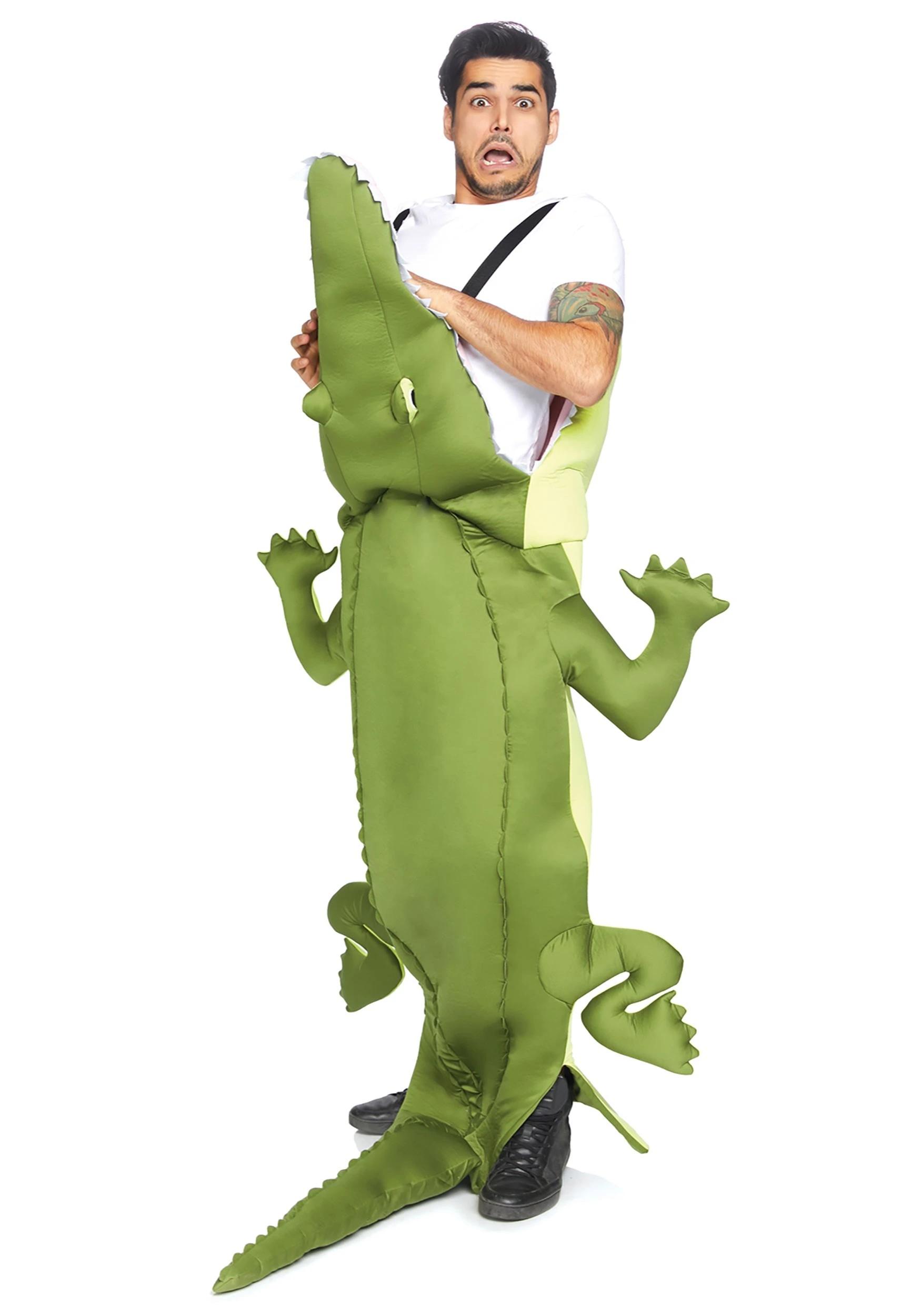 LEG AVENUE Adult Man Eating Alligator Costume - Image 2