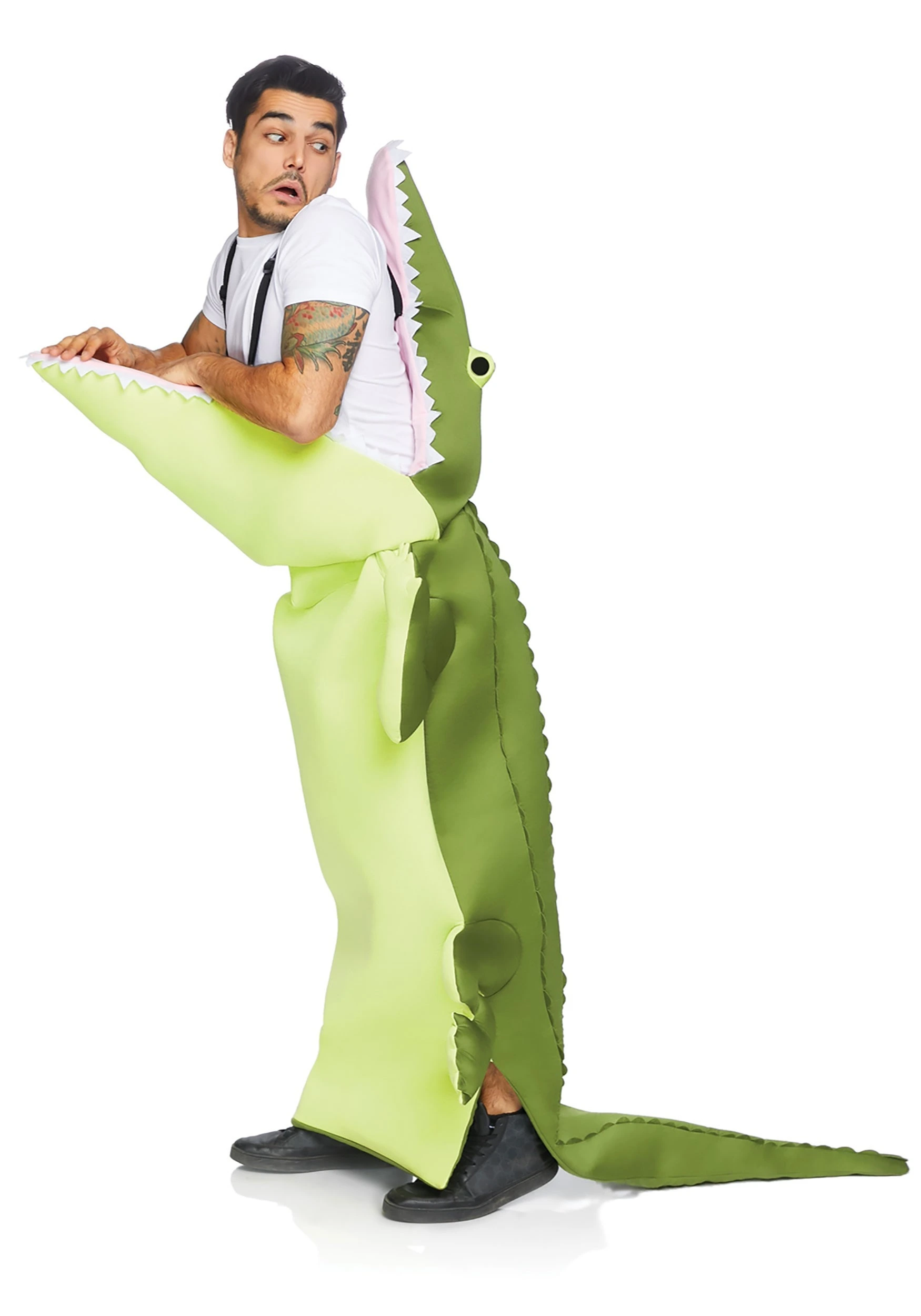 LEG AVENUE Adult Man Eating Alligator Costume - Image 3