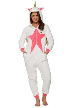 Orchid Bloom Pink Star Alicorn Onesie For Women