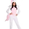 Fun Costumes Adult Unicorn Jumpsuit Costume