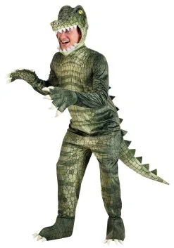 Fun Costumes Plus Size Dangerous Alligator Costume