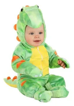 LF Products Pte. Ltd. Green Stegosaurus Costume For Babies