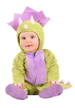 Fun Costumes Purple Triceratops Costume For Babies