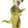 Underwraps Child Green & Yellow T-Rex Costume