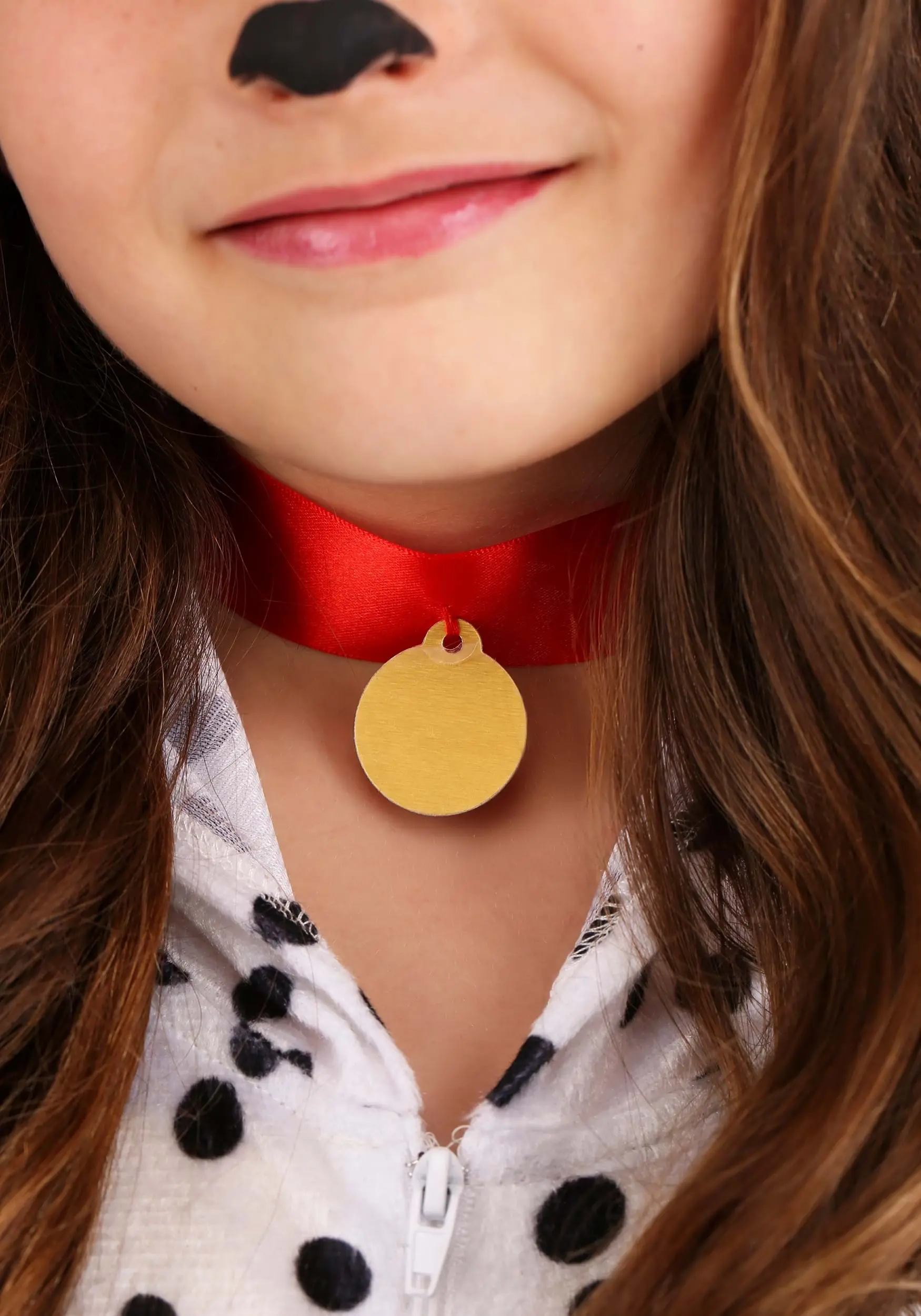 Fun Costumes Cozy Dalmatian Jumpsuit Costume For Girls - Image 4