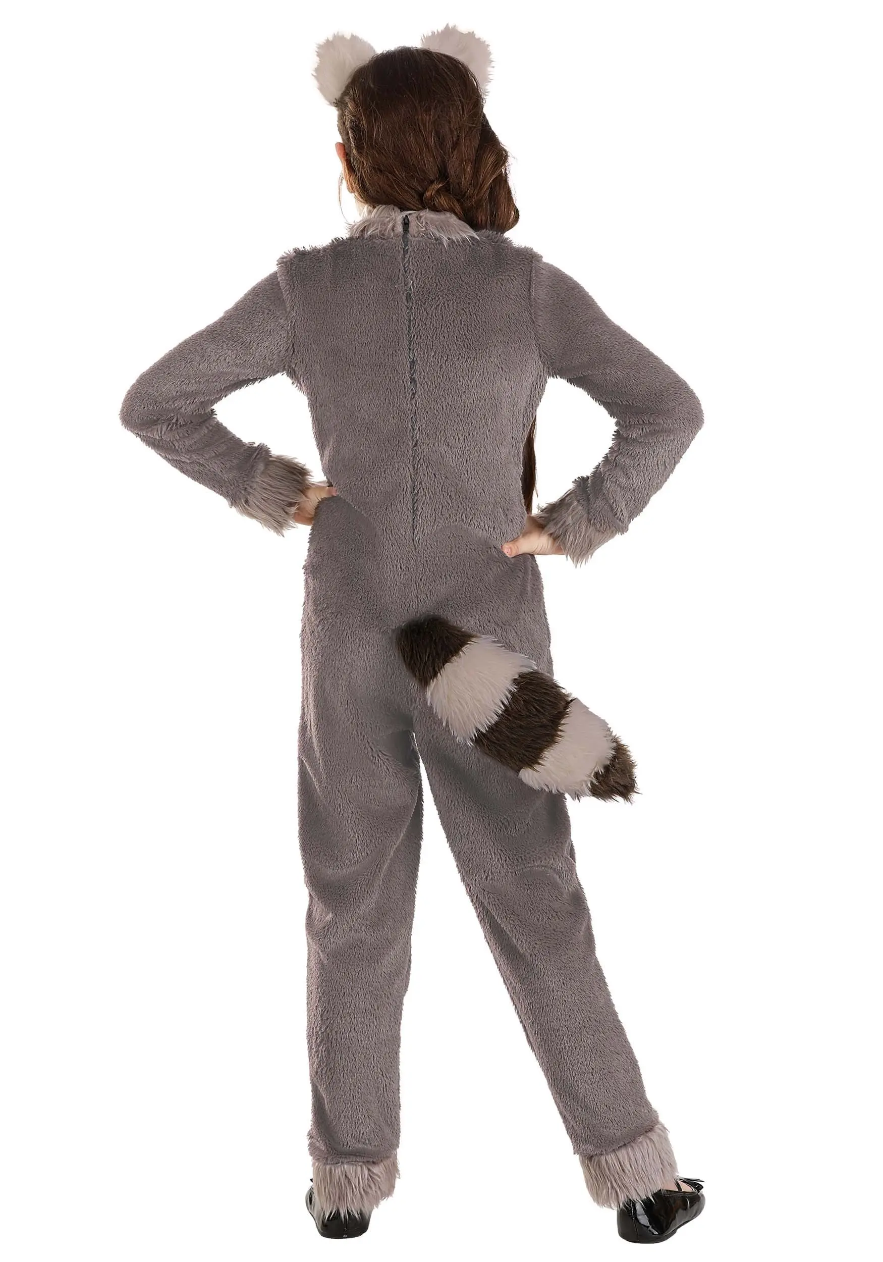 Fun Costumes Girl's- Raccoon Costume - Image 2
