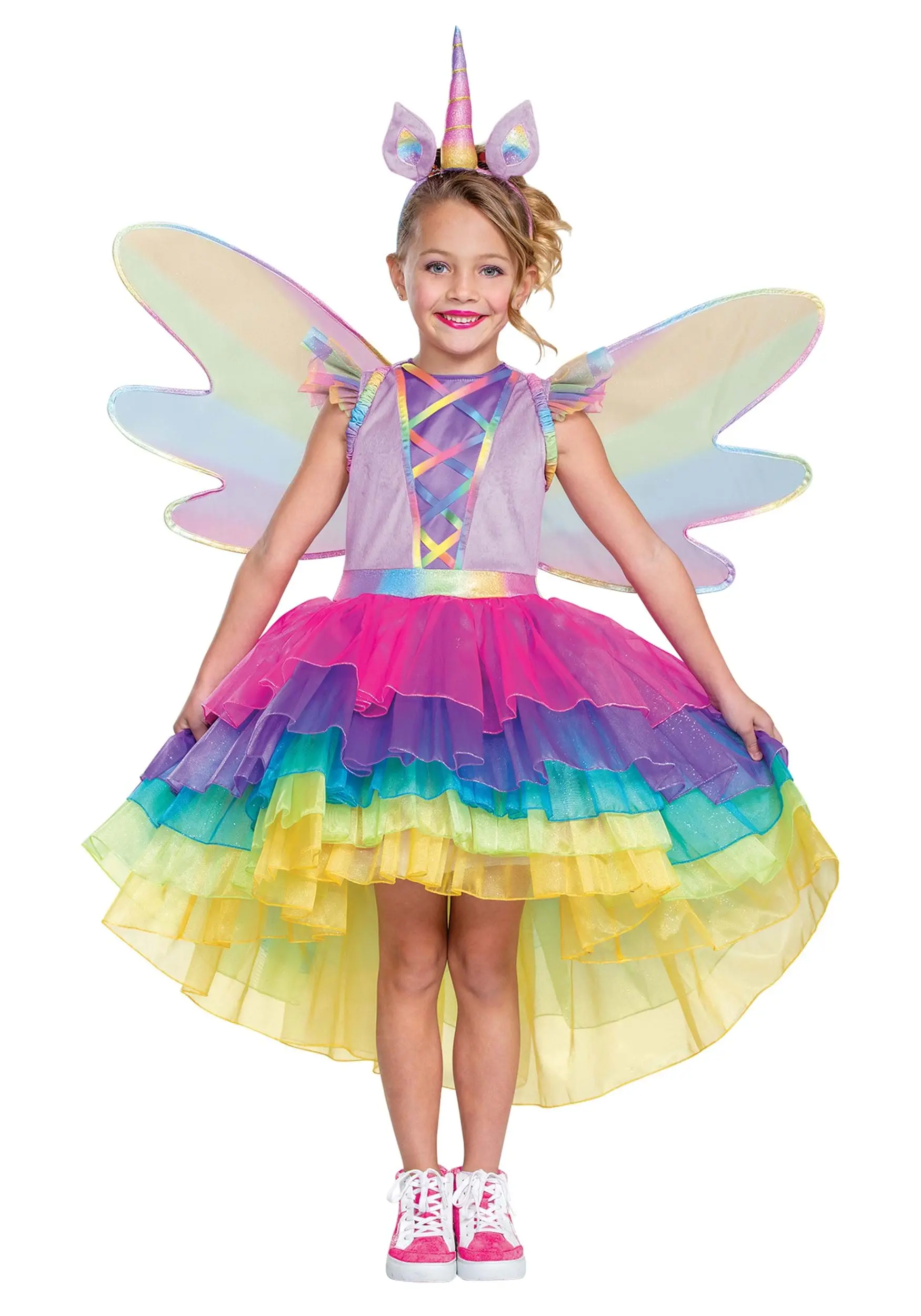 Disguise Unicorn Prestige Costume For Girls