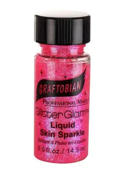 Graftobian GlitterGlam 0.5oz Pink Liquid Glitter Makeup