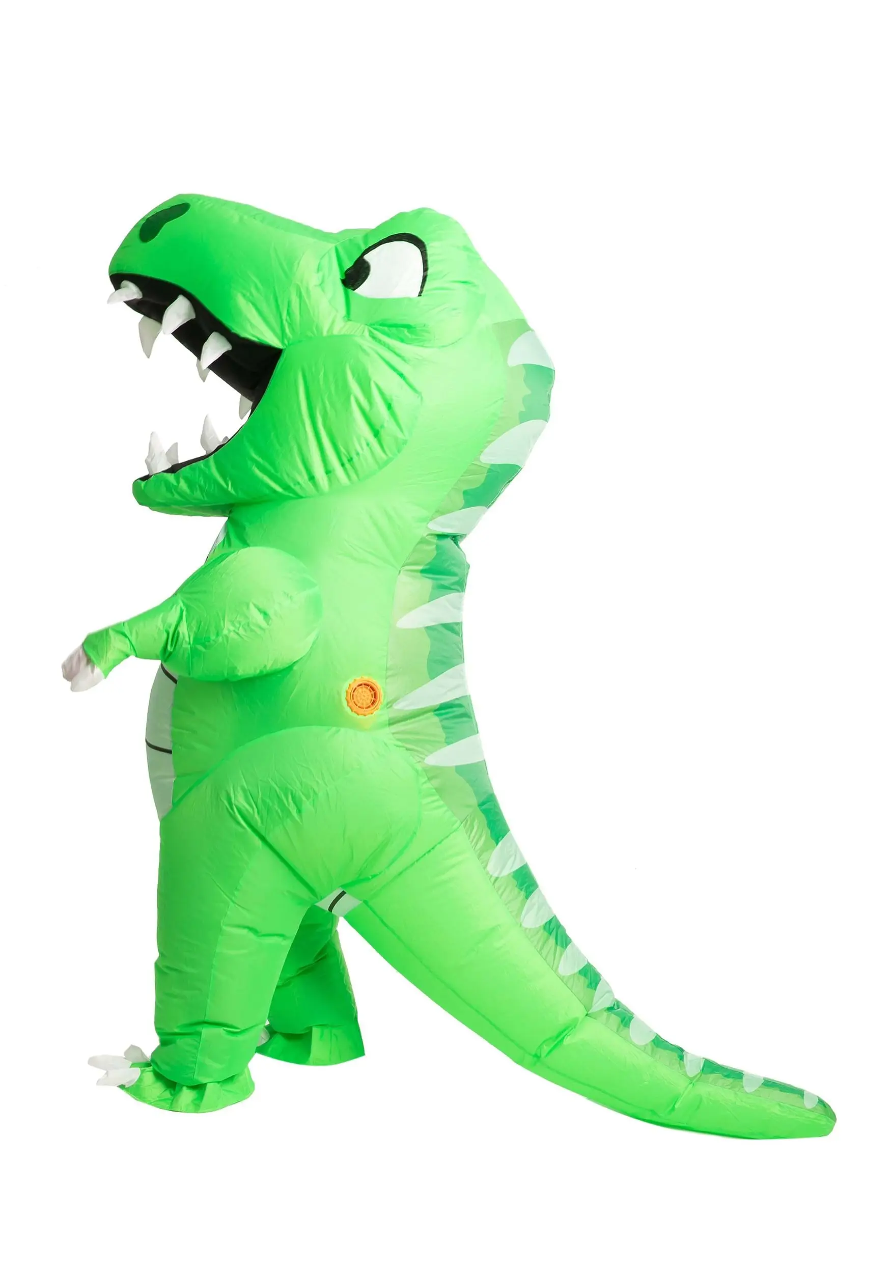 Joyin Inflatable Adult Green Dino Costume - Image 4