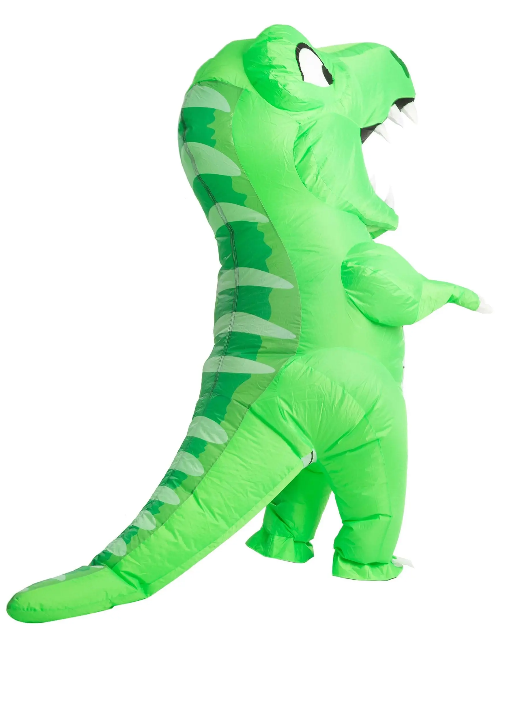 Joyin Inflatable Adult Green Dino Costume - Image 2