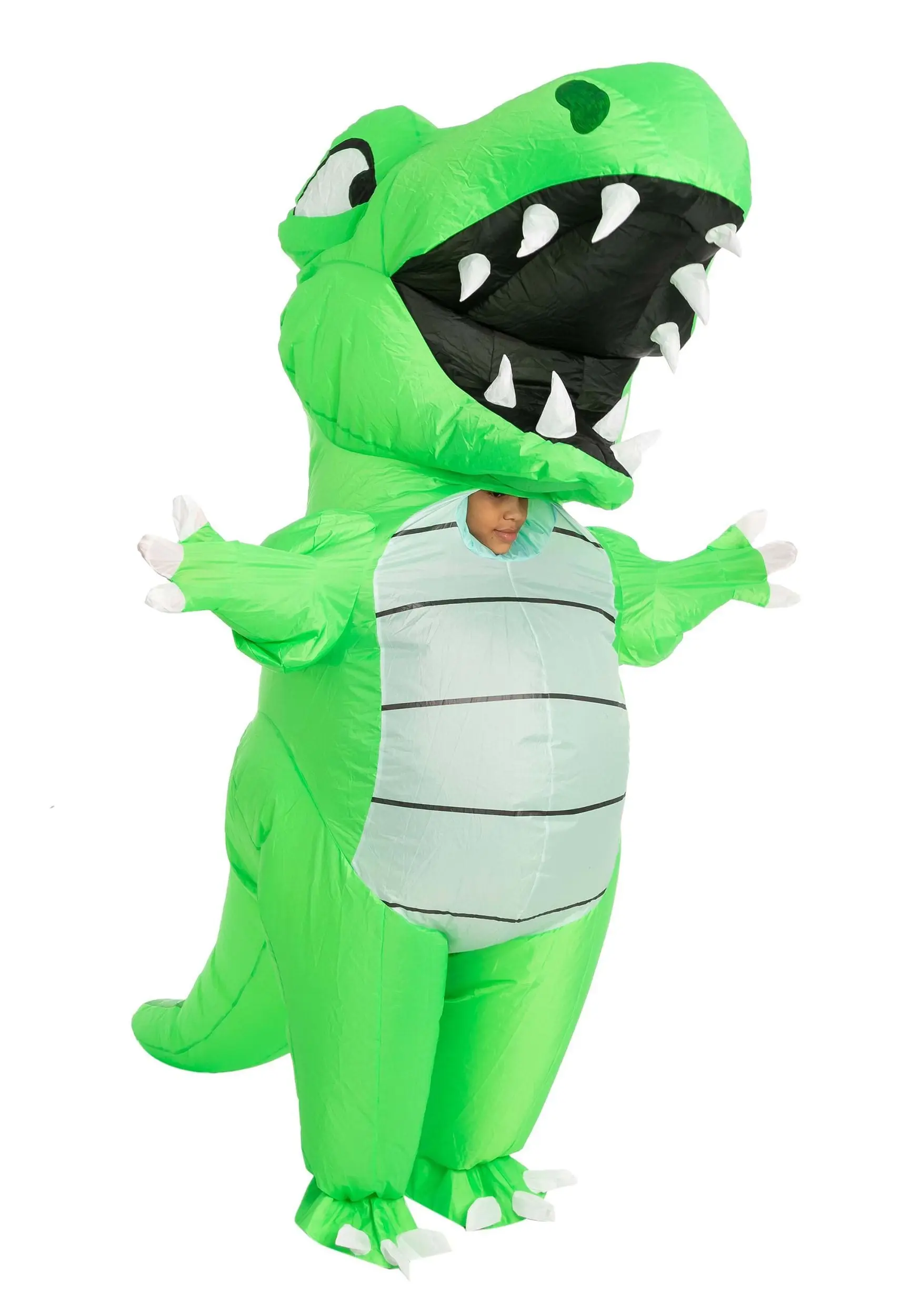 Joyin Inflatable Adult Green Dino Costume