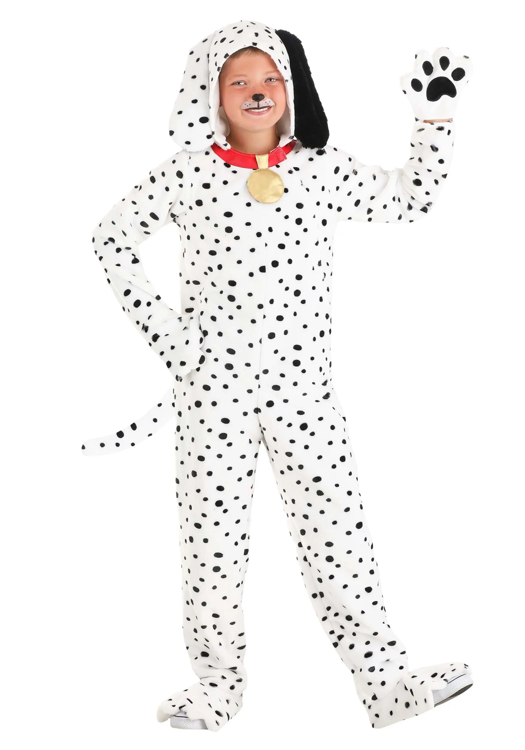 Zhenjiang Lian Yew Every Age Garment Accessories A Plush Dalmatian Puppy Jumpsuit For Kids