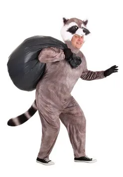 Fun Costumes Realistic Raccoon Plus Size Costume