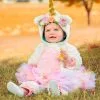 M&R TOY CO., LTD Posh Peanut Infant Eleanor Unicorn Costume