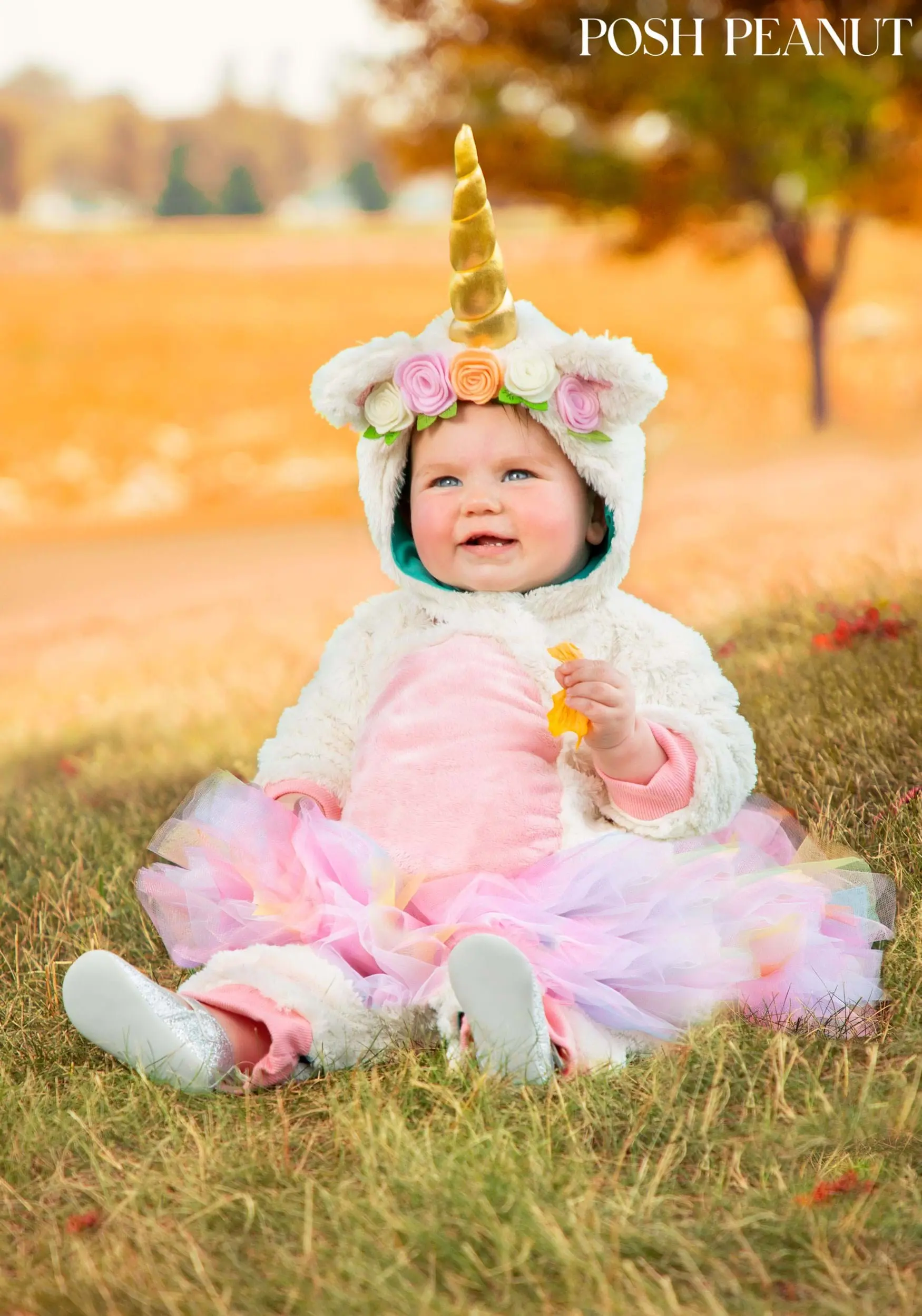 M&R TOY CO., LTD Posh Peanut Infant Eleanor Unicorn Costume
