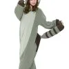 Sazac Raccoon Kigurumi For Adults