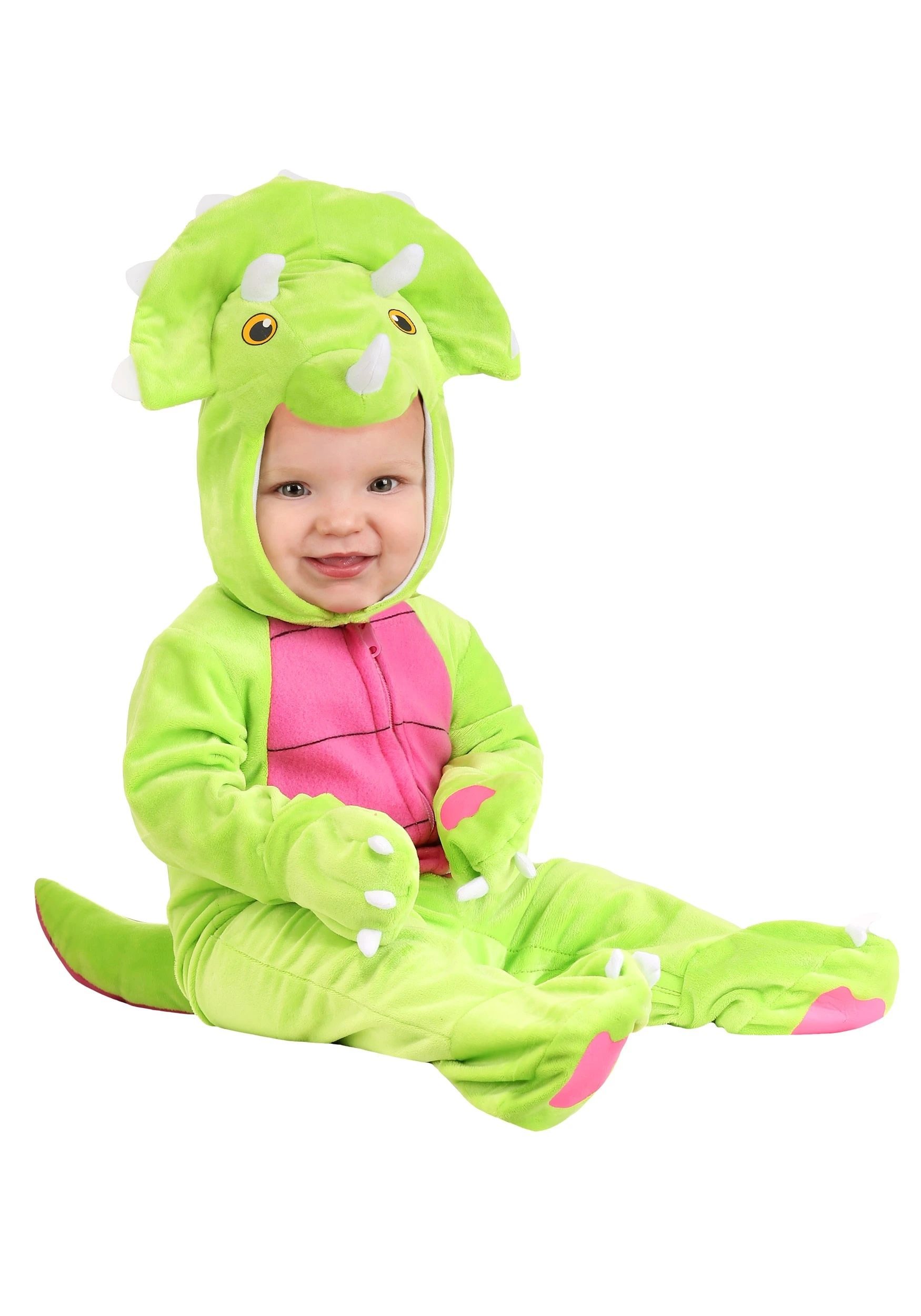 Boloparty Infant Tiny Triceratops Costume