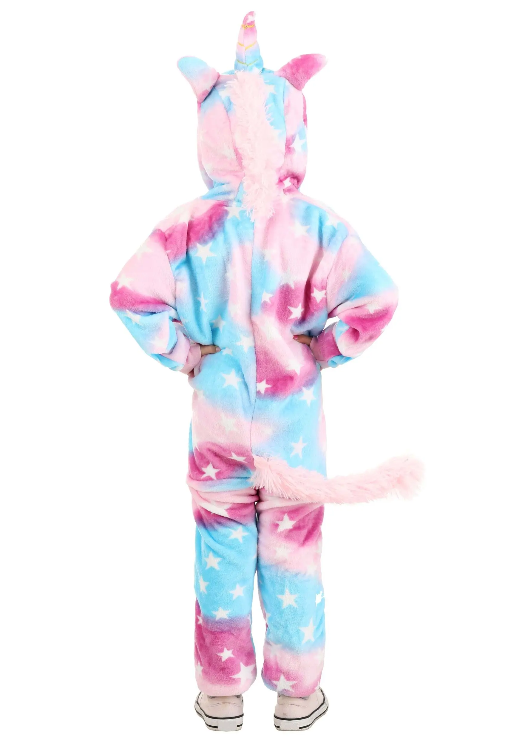 Orchid Bloom Cotton Candy Unicorn Onesie For Toddlers And Kids - Image 2