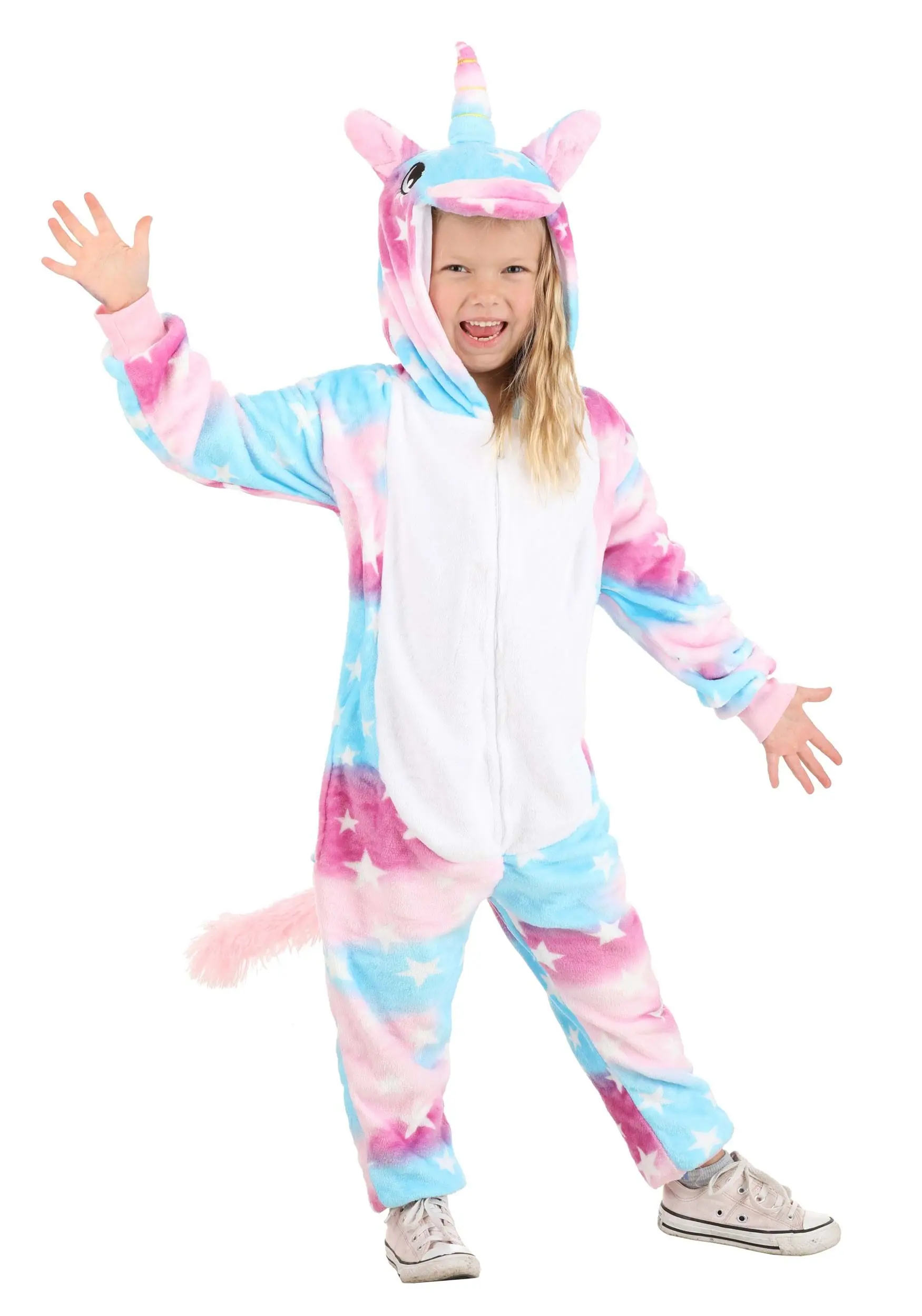 Orchid Bloom Cotton Candy Unicorn Onesie For Toddlers And Kids