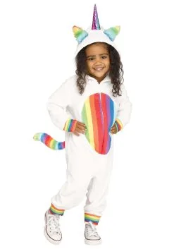 Fun World Toddler Rainbow Unicorn Girl's Costume