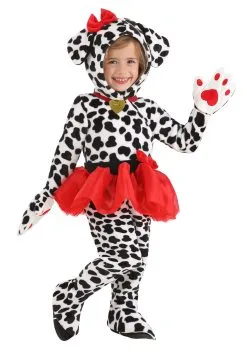 M&R TOY CO., LTD Soft Dalmatian Tutu Costume For Toddler