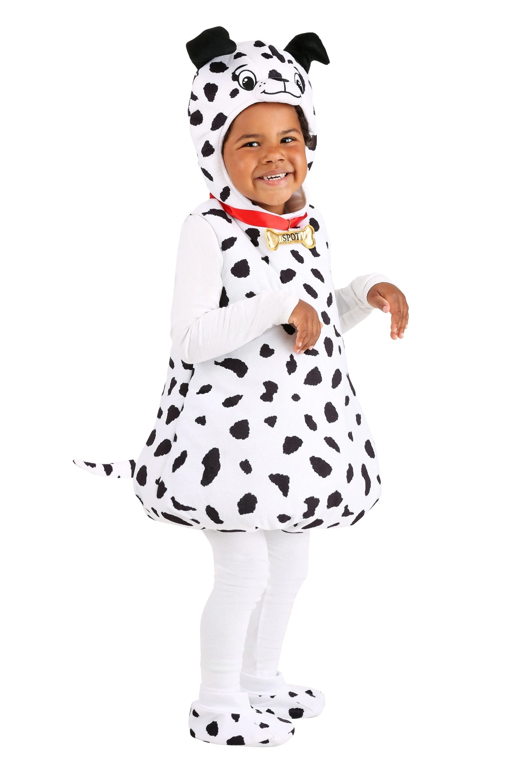 Fun Costumes Dotty Dalmatian Bubble Costume For Toddlers