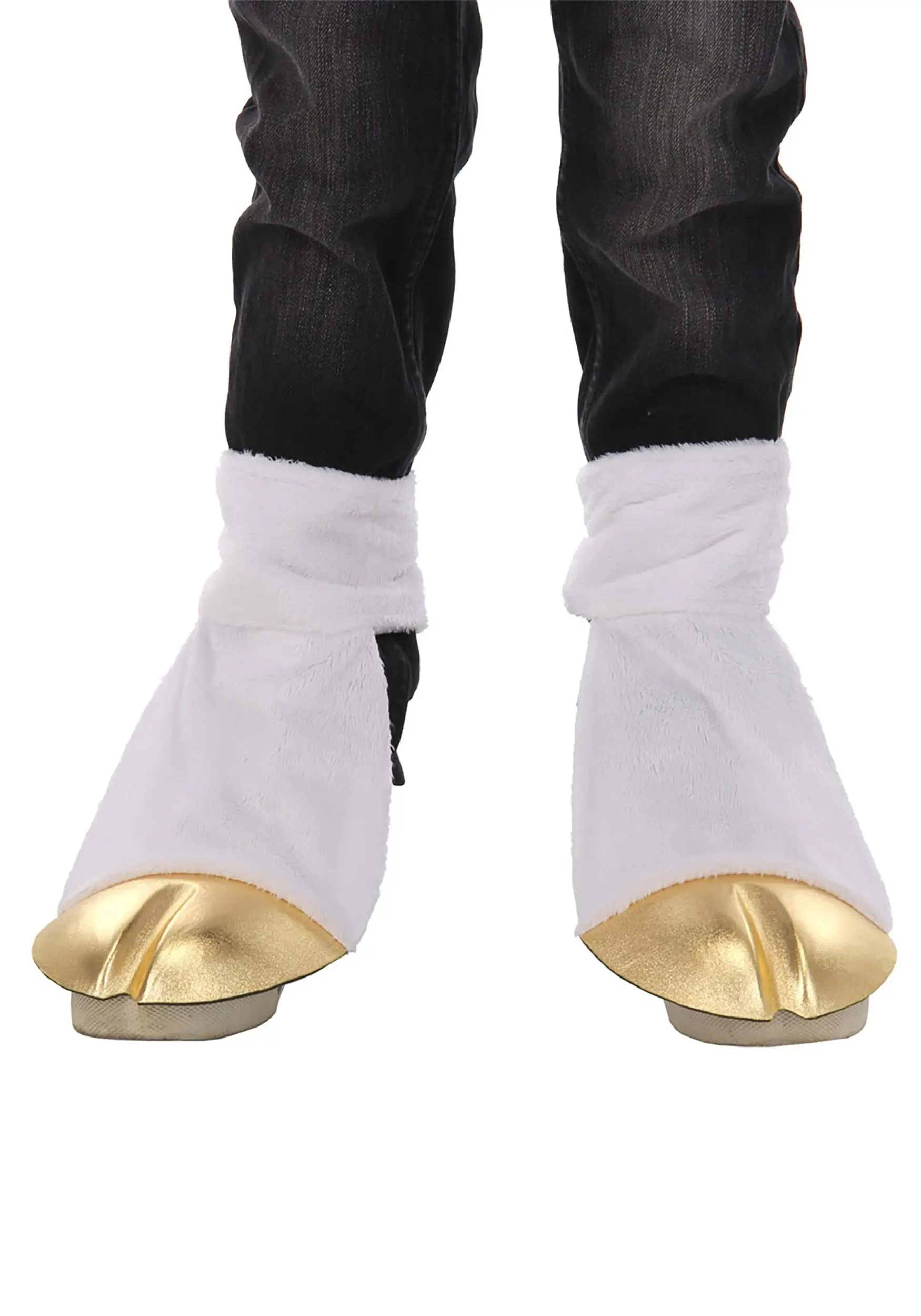 Elope Gold Unicorn Costume Back Hooves - Image 2