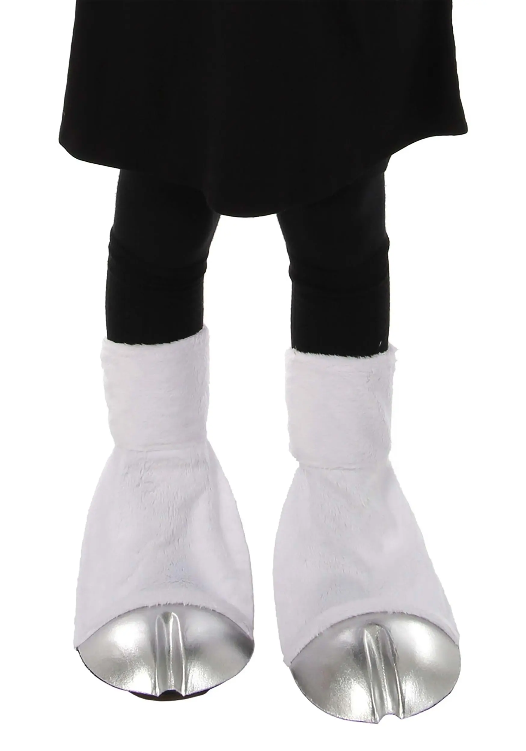 Elope Silver Unicorn Costume Back Hooves - Image 3