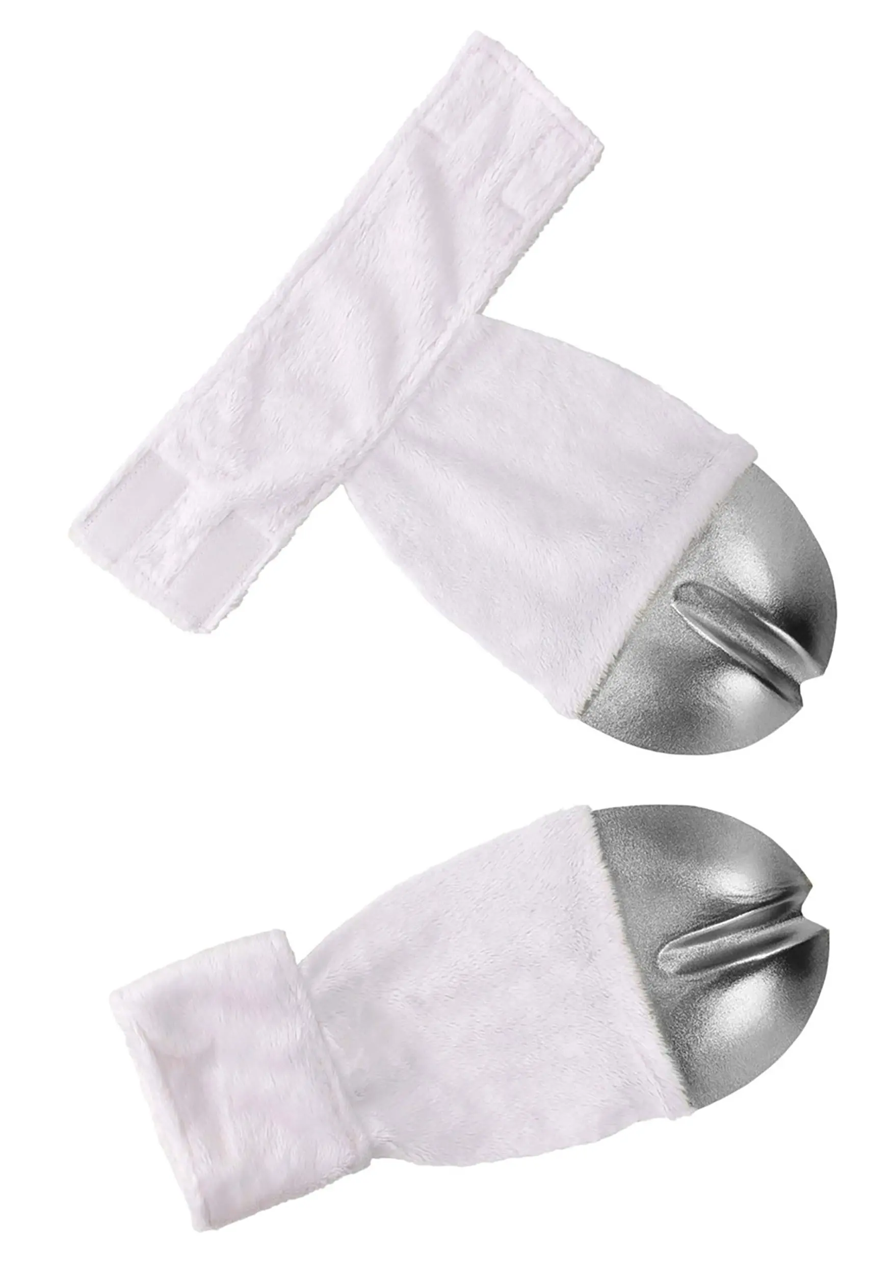 Elope Silver Unicorn Costume Back Hooves - Image 4