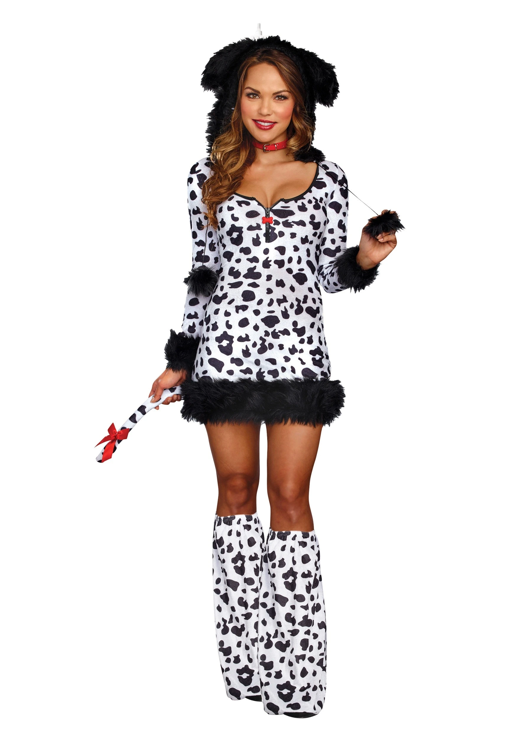 Dreamgirl Women's Darling Dalmatian Costume Dress