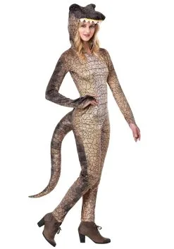 Fun Costumes Women's Deadly Dinosaur Costume