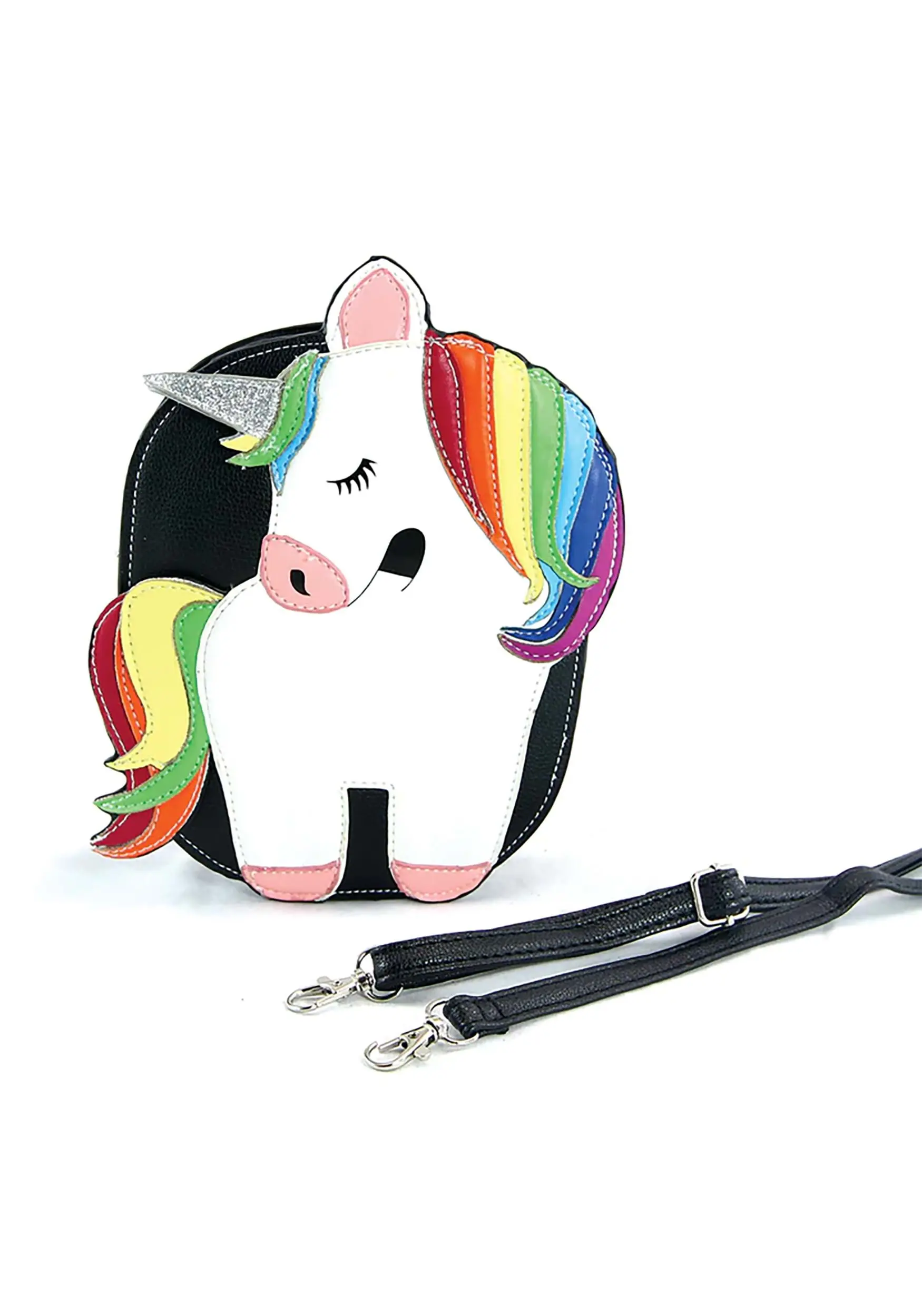 Comeco Women's Rainbow Unicorn Costume Purse