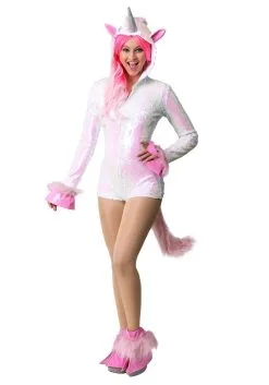 Fun Costumes Women's Sequined Unicorn Costume