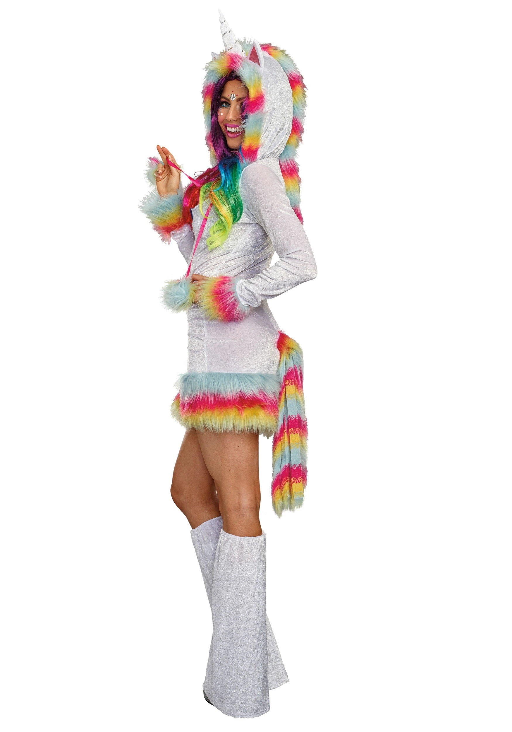 Dreamgirl Women's Unicorn Beauty Costume - Image 2